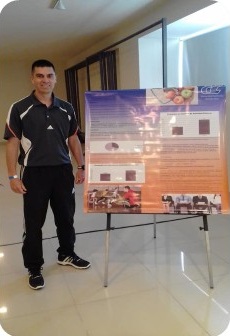 Persona realizando actividad física